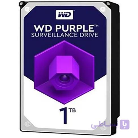 هارد استوک HDD اینترنال وسترن دیجیتال مدل بنفش 1 ترابایت | گارانتی آویستا