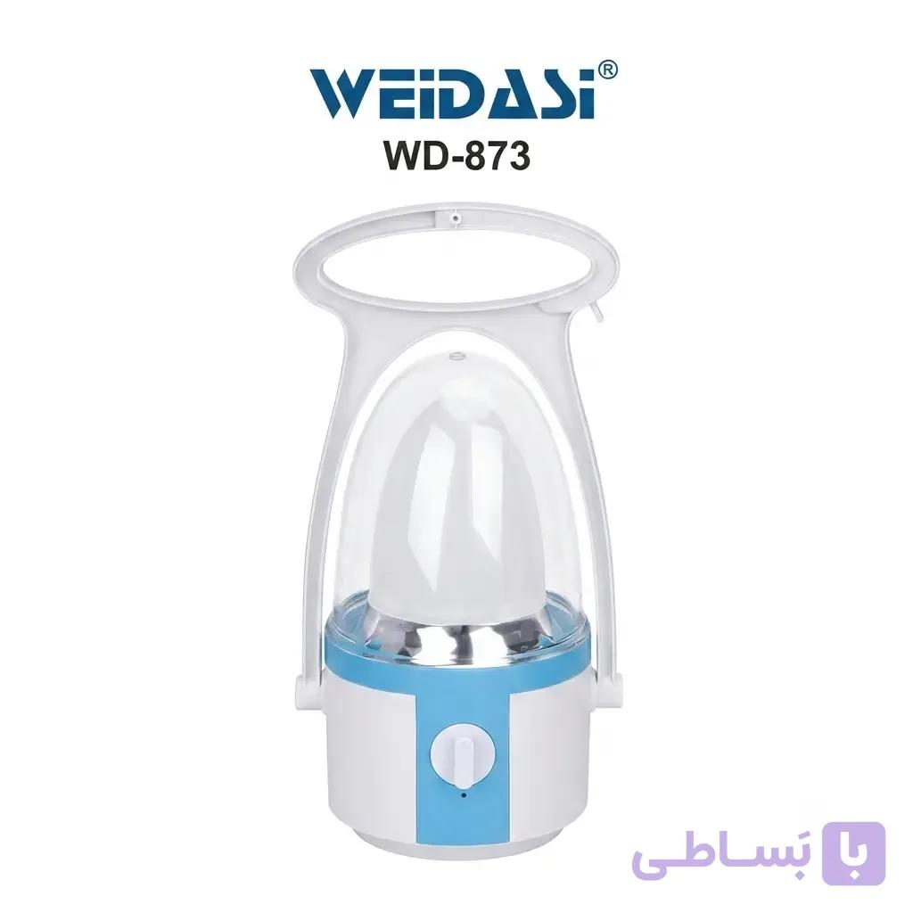 چراغ اضطراری شارژی ویداسی مدل WEIDASI WD-873 توان 15 وات