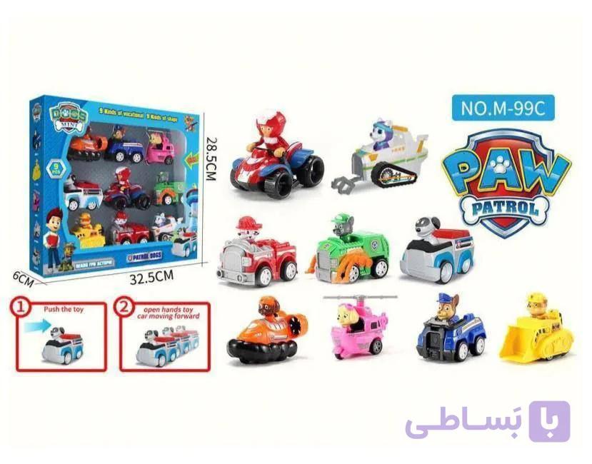 مجموعه شخصیت سگ نگهبان ۹ عددی برند CAR FUNNY