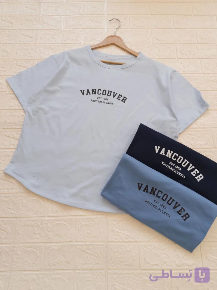 تیشرت زنانه باکسی vancouver