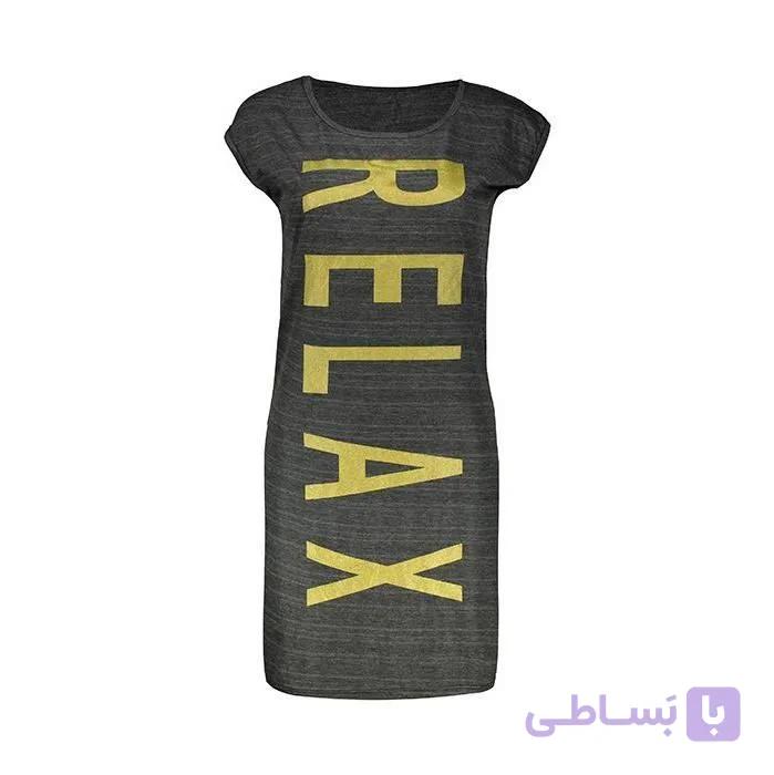 تونیک زنانه طرح RELAX با پارچه ملانژ (فری تا 40)