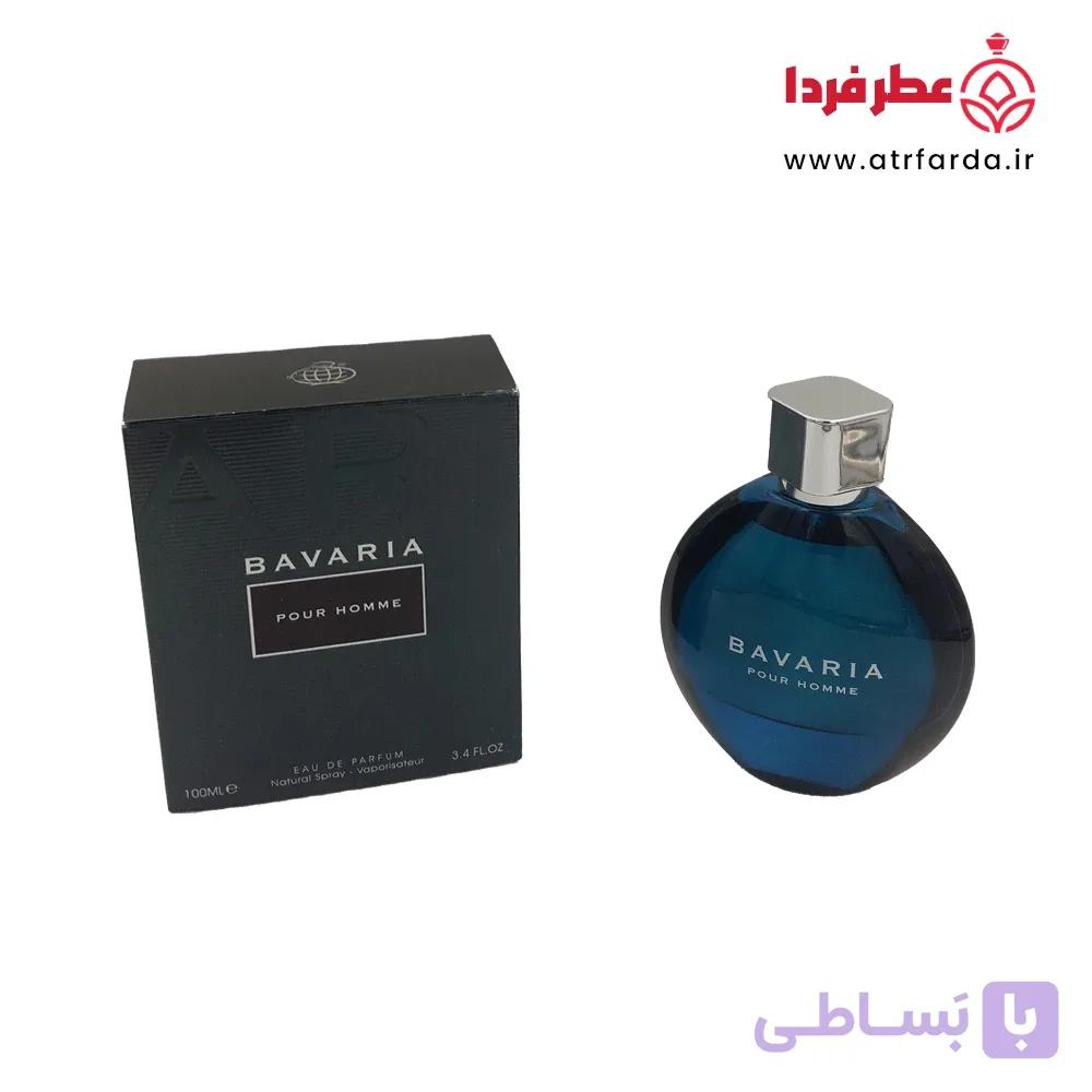 عطر ادوپرفیوم برند فرگرانس بولگاری باواریا (BAVARIA BVLGARI) مردانه خنک ۱۰۰ میل — تصویر 1