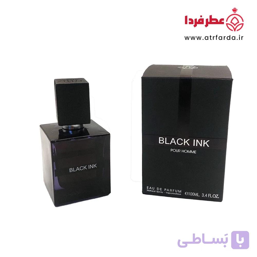 عطر ادکلن فرگرانس مردانه مدل بلک اینک (black ink) حجم 100 میل — تصویر 1