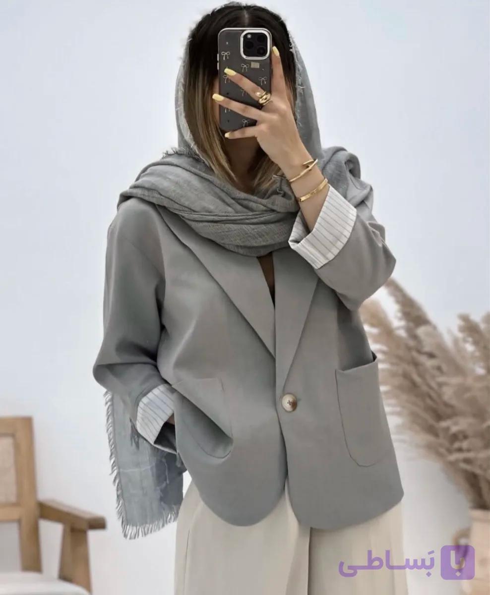 مانتو کتی زنانه جنس بزایاق درجه ۱