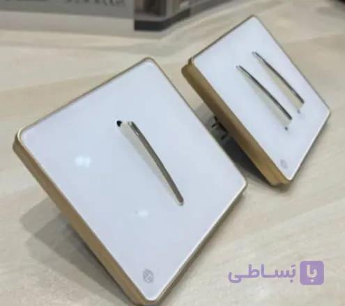 کلید تبدیل یاقوت سفید طلایی آسیا الکتریک