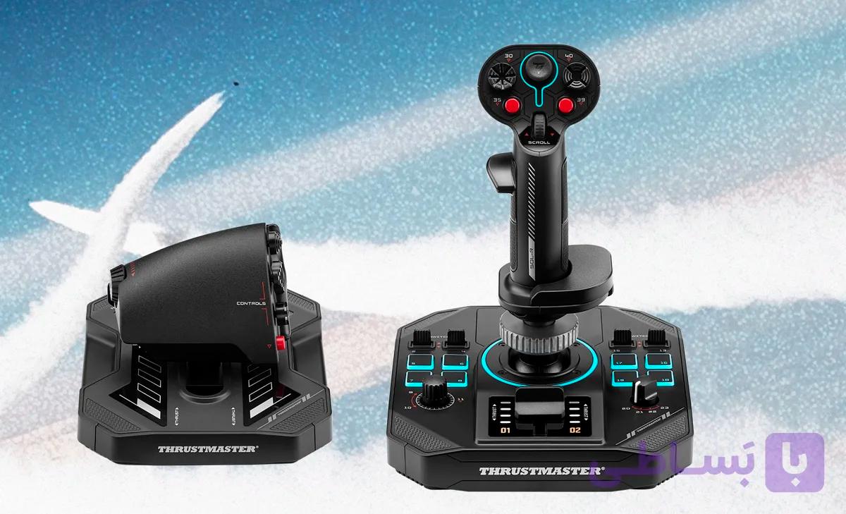 فرمان خلبانی Thrustmaster SOL-R 4 HOTAS برای PC — تصویر 1