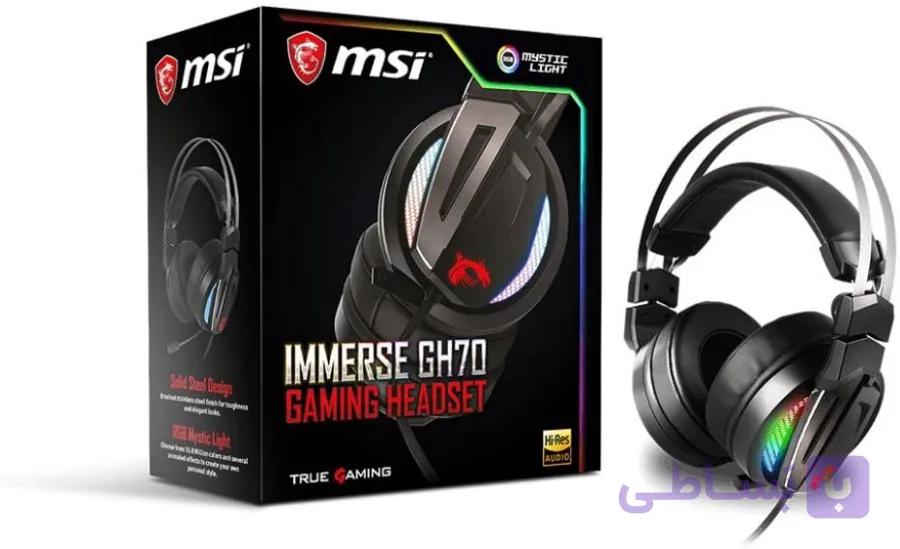 هدست gh70 msi — تصویر 1