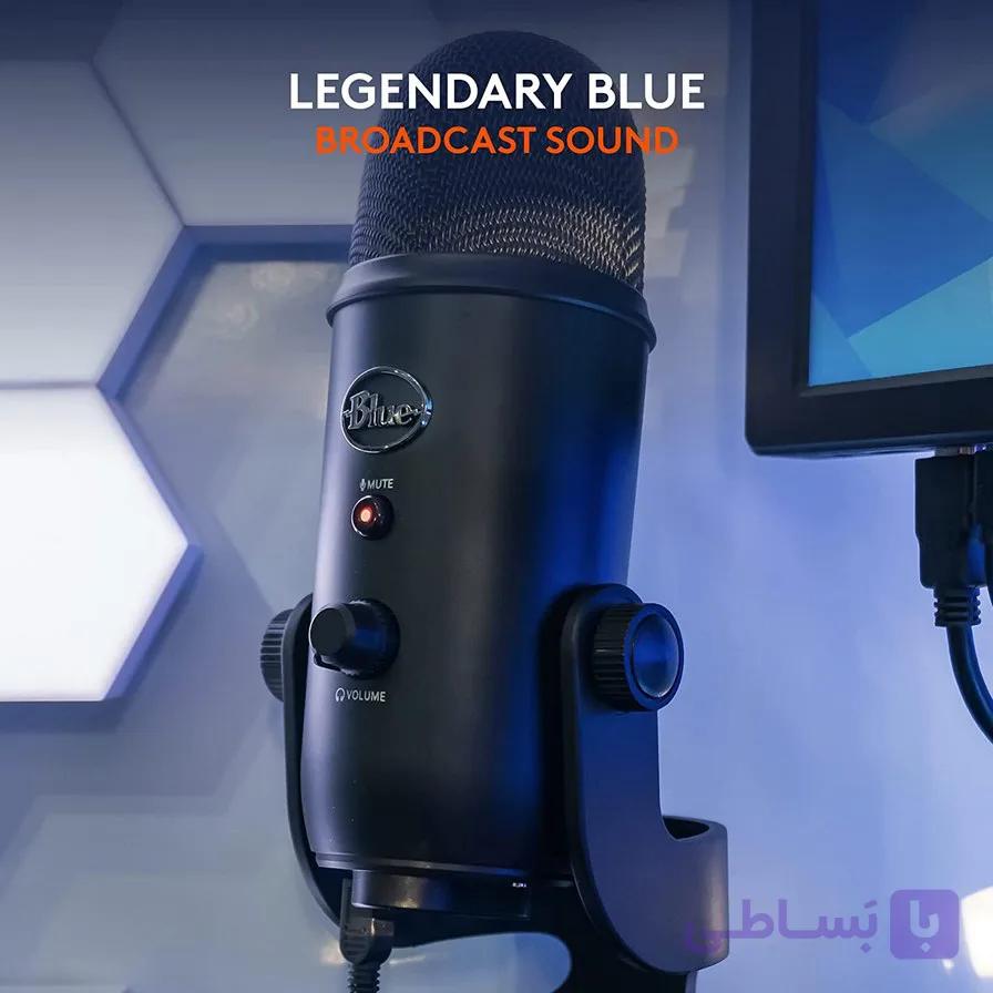 میکروفون بلو Blue Yeti – Blackout Edition — تصویر 1