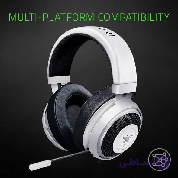 Razer Kraken Pro V2 white — تصویر 1