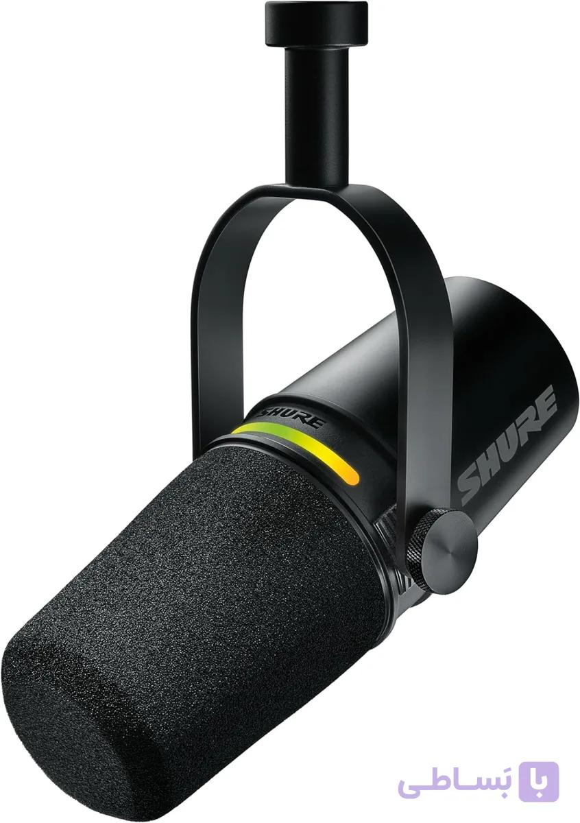 میکروفون شور Shure MV7+ Podcast Microphone — تصویر 1