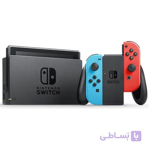 کنسول بازی Nintendo Switch – قرمز آبی — تصویر 1