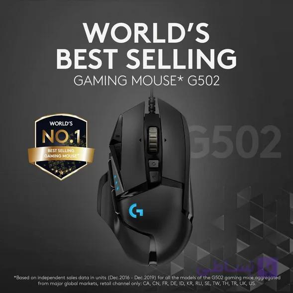 ماوس گیمینگ باسیم لاجیتک G502 — تصویر 1
