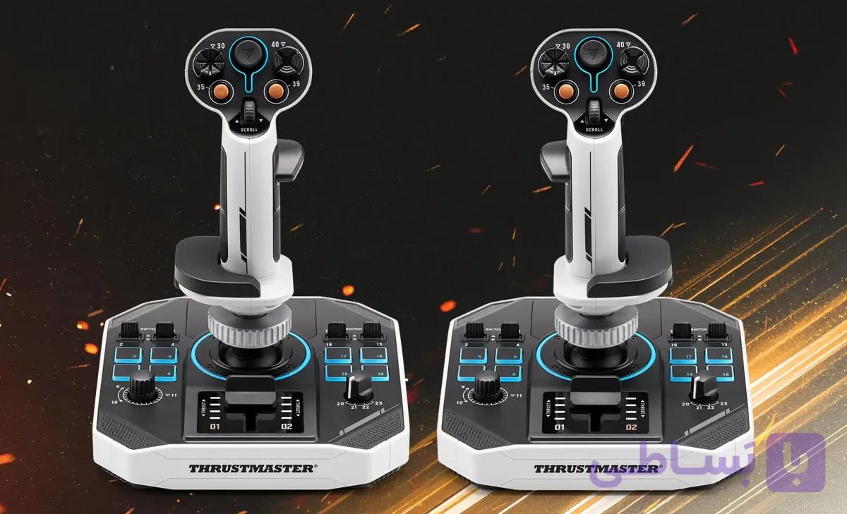 جوی‌استیک دوتایی Thrustmaster SOL-R 2 HOSAS Space Sim Duo — تصویر 1