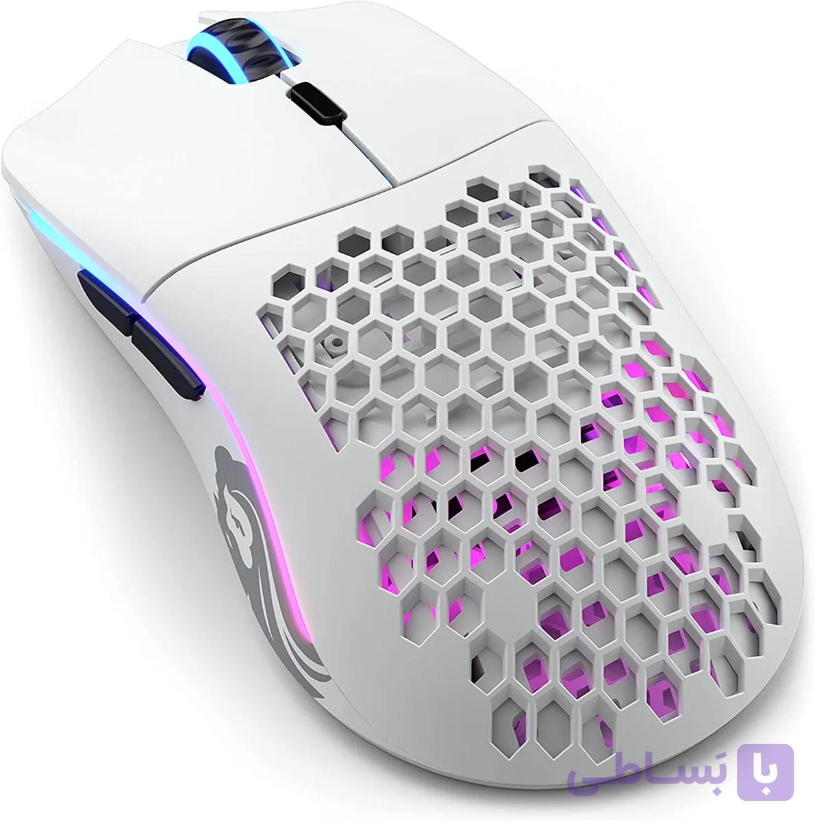 موس گیمینگ بی سیم  Glorious Model O Minus Wireless – مشکی — تصویر 1
