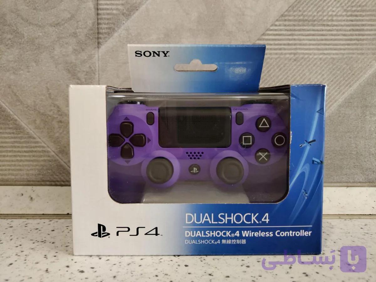 دسته بازی PS4 رنگ Electric purple (New Series) جعبه باز — تصویر 1