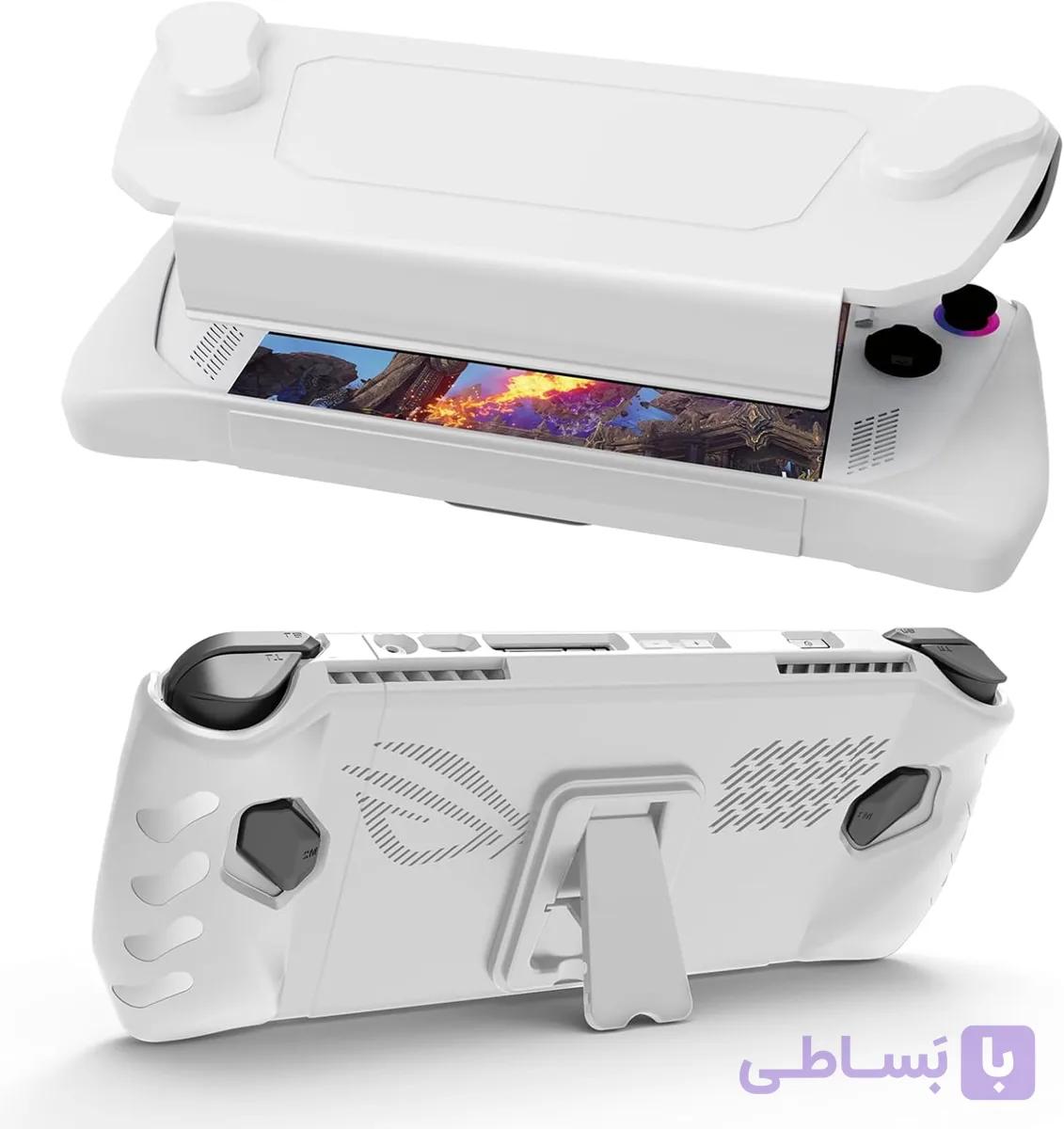 کیس ضد ضربه کامل Full Case for ASUS Rog Ally – مشکی — تصویر 1