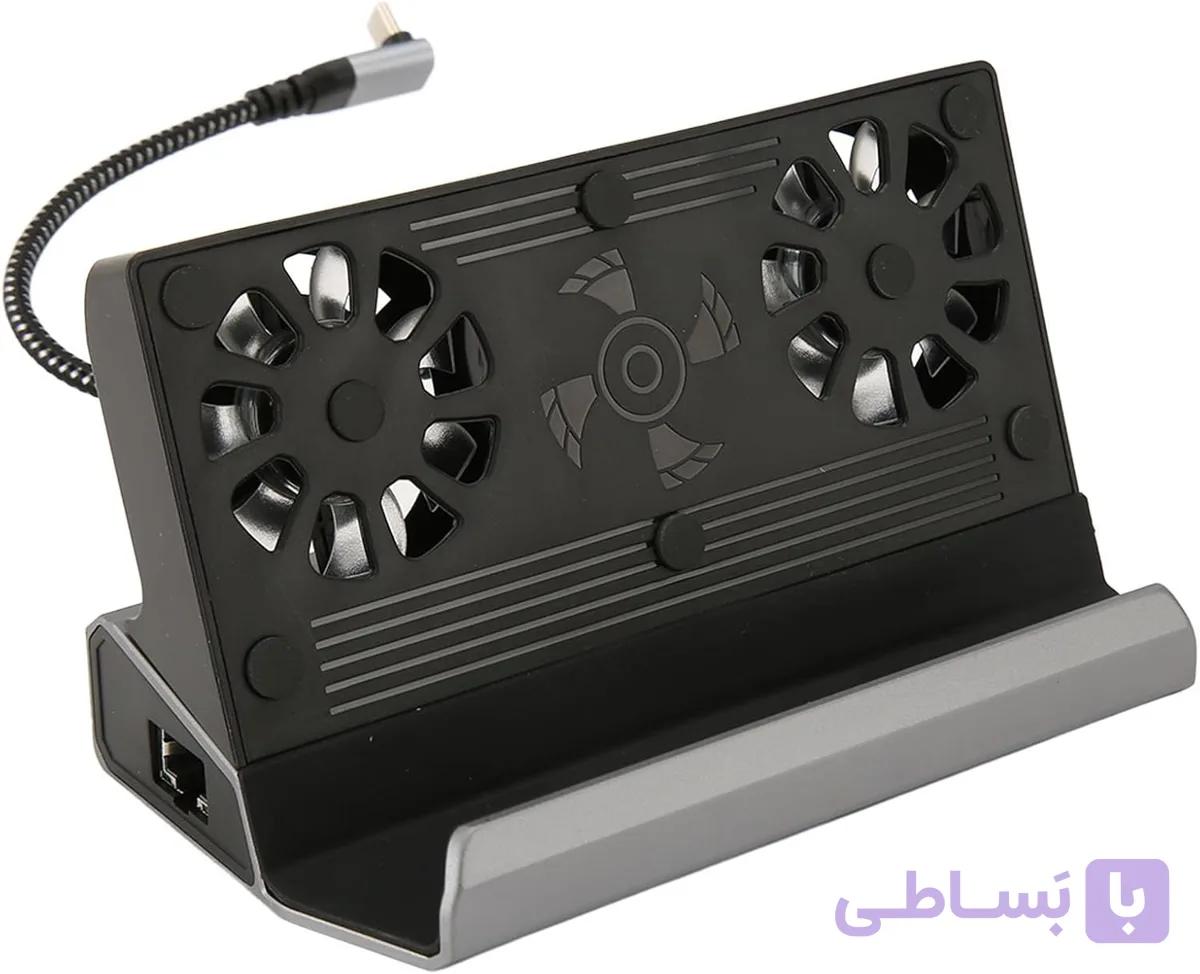 پایه کنسول دستی با فن Docking Station برای Steam Deck و ROG Ally — تصویر 1