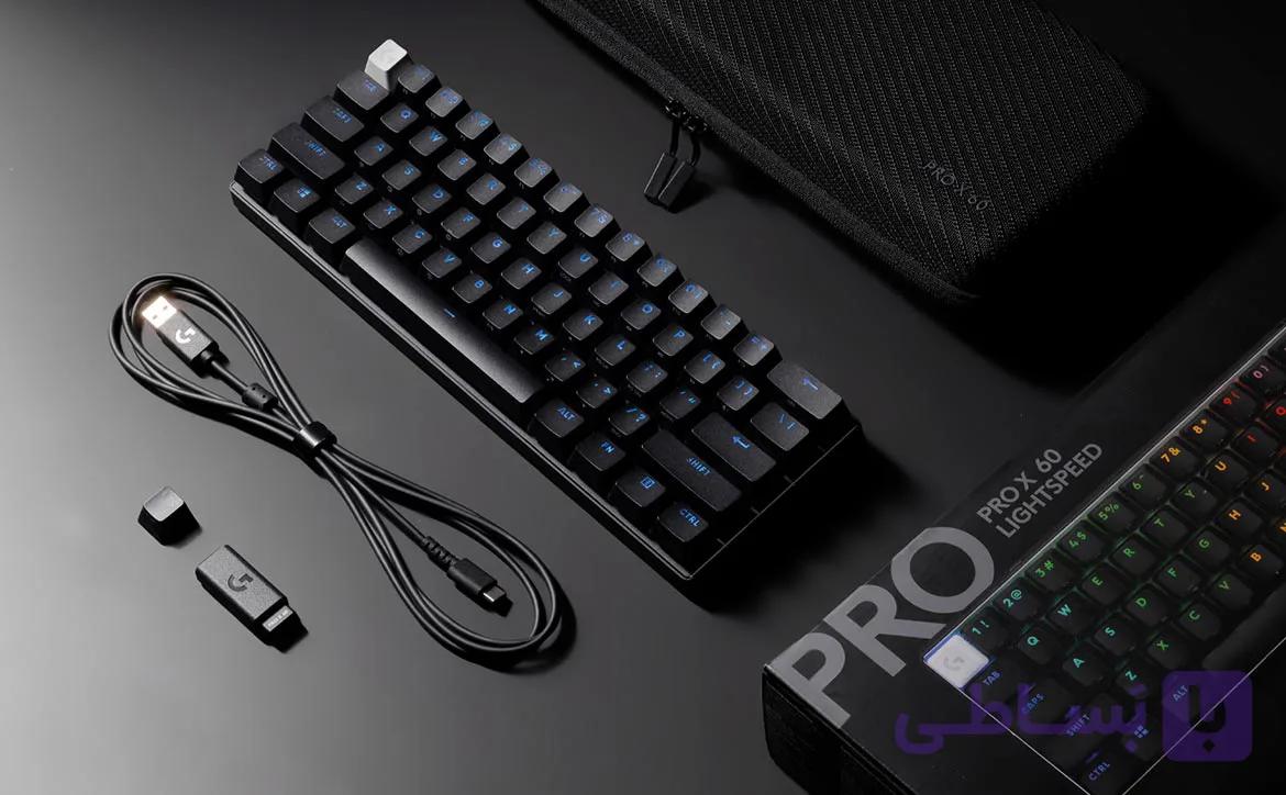 کیبورد بی سیم لاجیتک Logitech G PRO X 60 LIGHTSPEED Wireless — تصویر 1