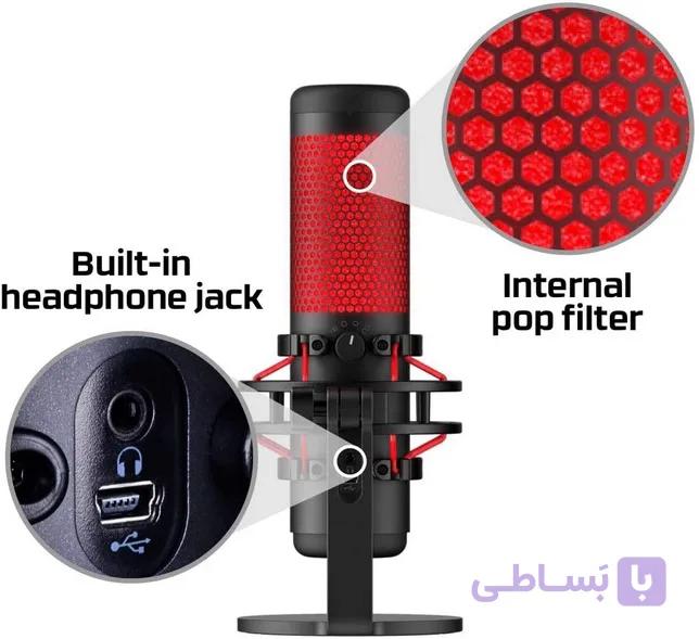 میکروفون گیمینگ هایپرایکس مدل QuadCast جعبه باز — تصویر 1