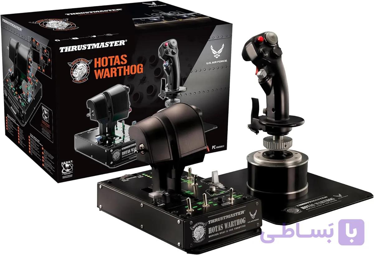 دسته خلبانی شبیه ساز پرواز Thrustmaster Hotas Warthog Joystick and Throttle — تصویر 1