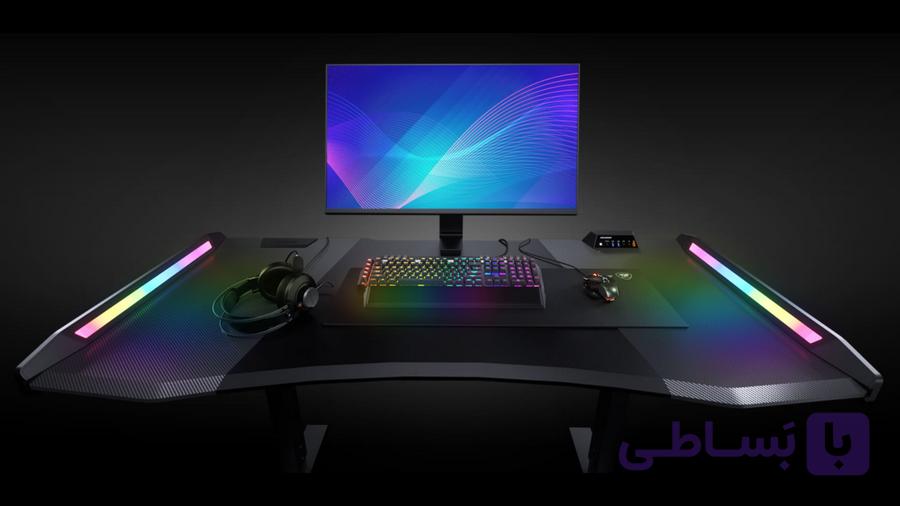 میز گیمینگ حرفه ای Cougar Mars 150 RGB — تصویر 1