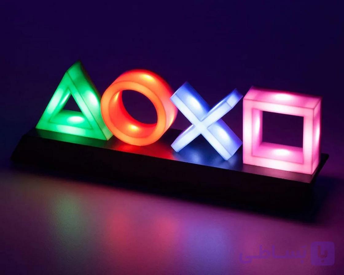 لامپ رومیزی پلی استیشن Playstation Icons Light — تصویر 1