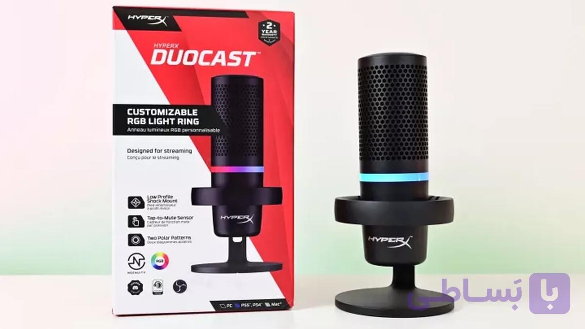 میکروفون Hyperx duocast RGB — تصویر 1