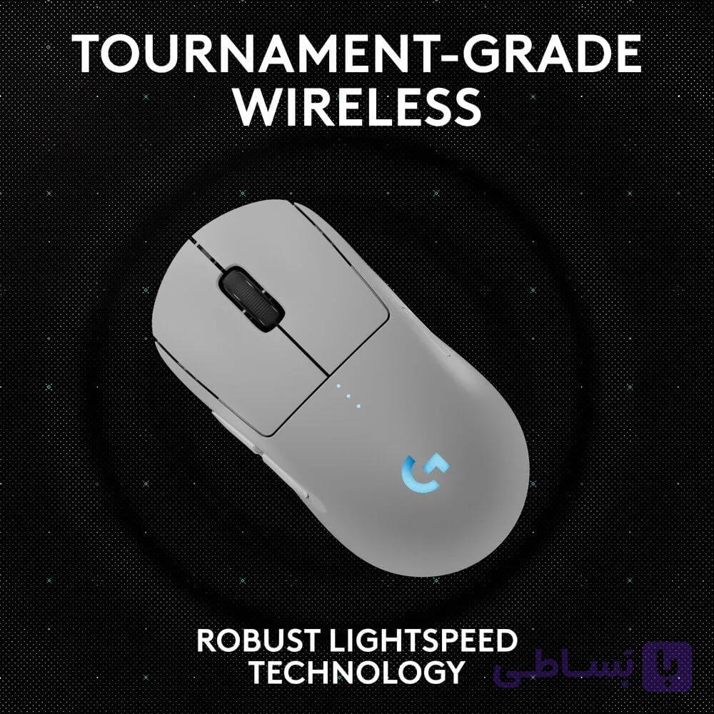 موس گیمینگ بی سیم لاجیتک Logitech G PRO 2 LIGHTSPEED Black — تصویر 1