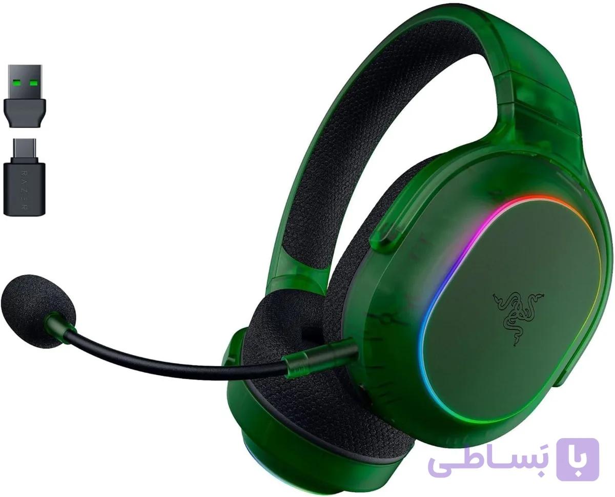 هدست گیمینگ Razer Barracuda X Chroma Phantom Green Edition — تصویر 1