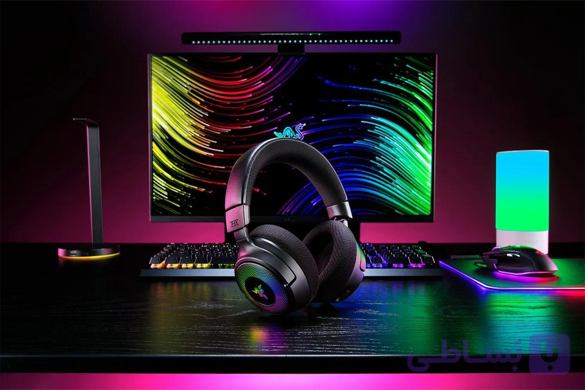 هدست کراکن ورژن 4 گیمینگ ریزر Razer Kraken V4 Wireless – جعبه باز — تصویر 1