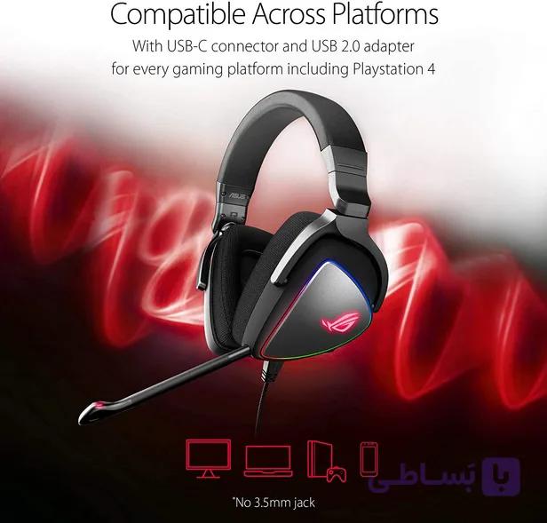 هدست گیمینگ ایسوس ROG Delta — تصویر 1