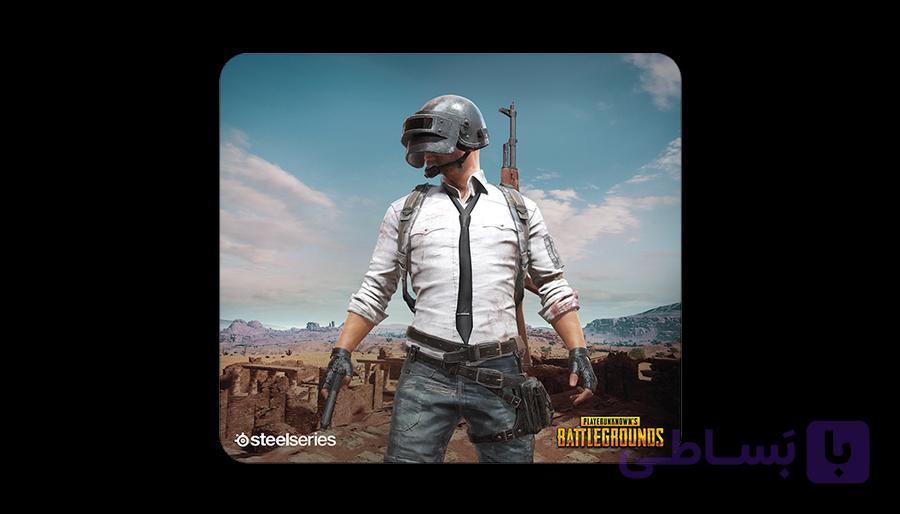موس پد استیل سریز QcK PUBG Miramar Edition Large — تصویر 1