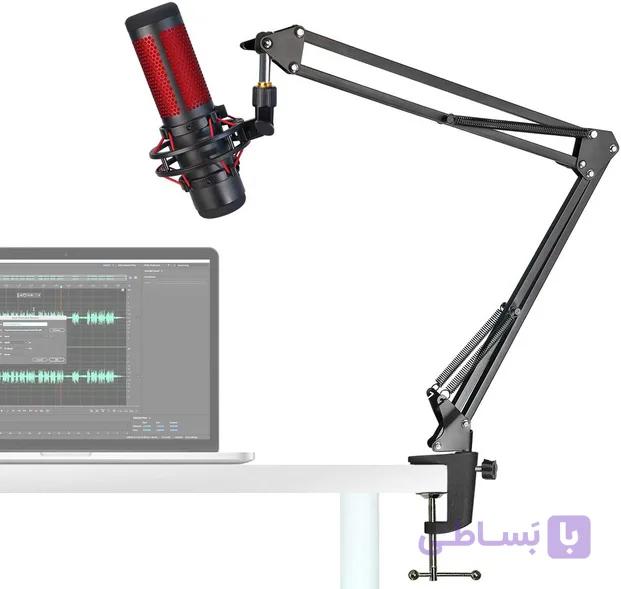 پایه میکروفون QuadCast Boom Arm Mic Stand — تصویر 1