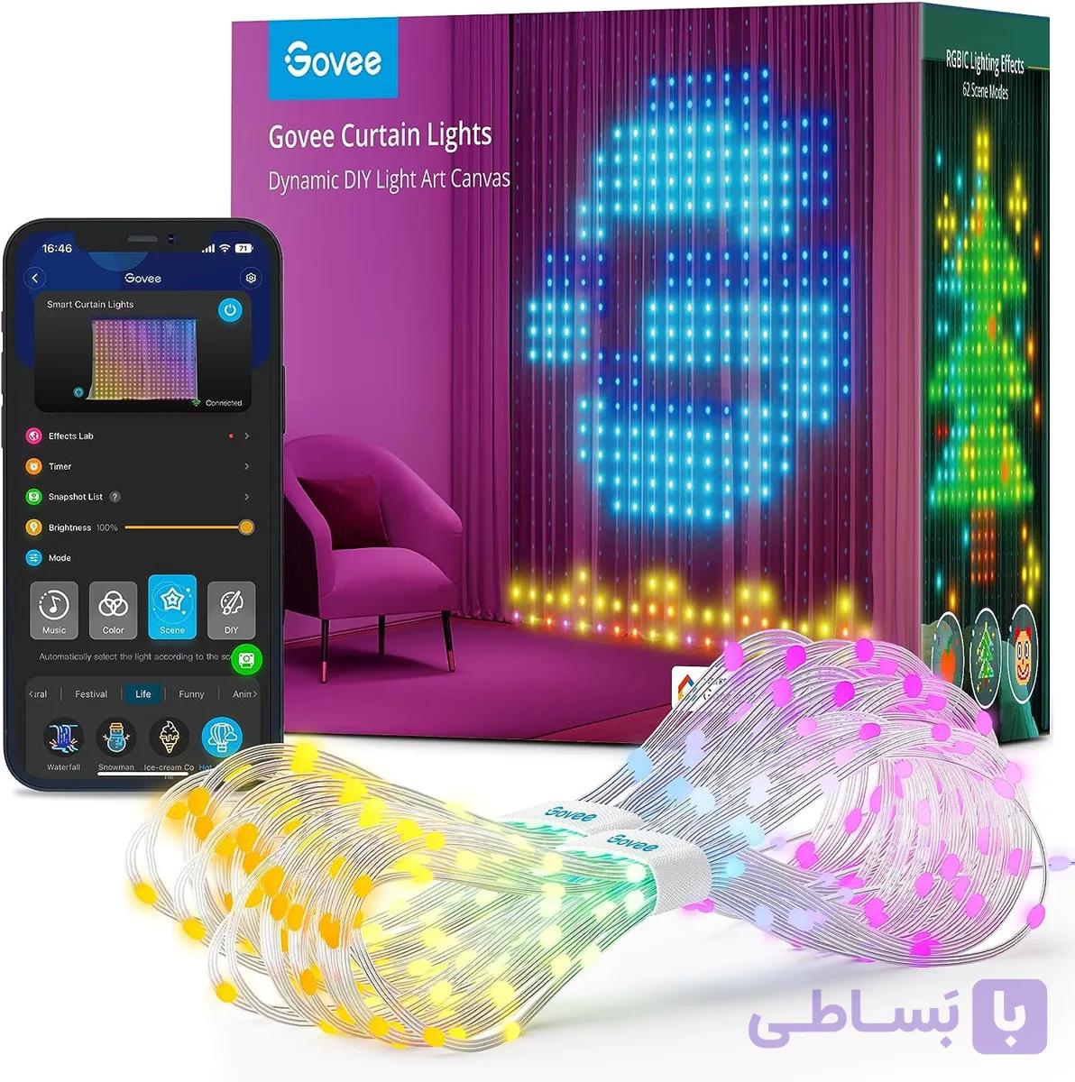 پرده هوشمند Govee Curtain Lights — تصویر 1