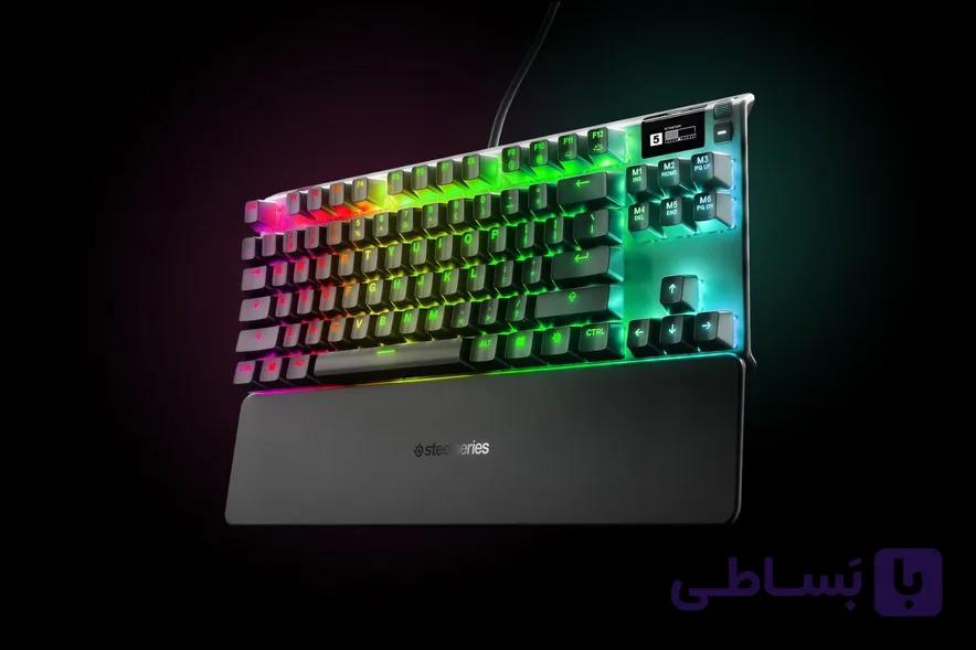 کیبورد گیمینگ استیل سریز Apex pro mini — تصویر 1