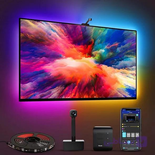 نور پس زمینه تلویزیون Govee Immersion T1 (RGBIC TV Backlight) — تصویر 1