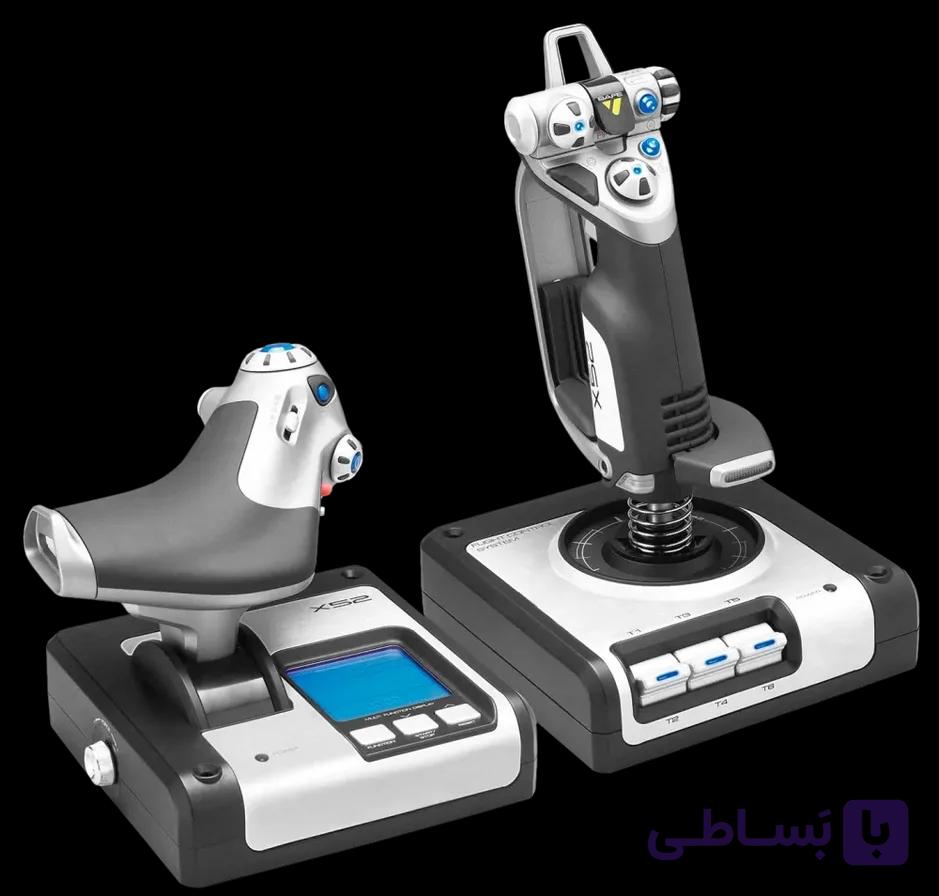 دسته بازی شبیه ساز پرواز لاجیتک  X52 H.O.T.A.S — تصویر 1