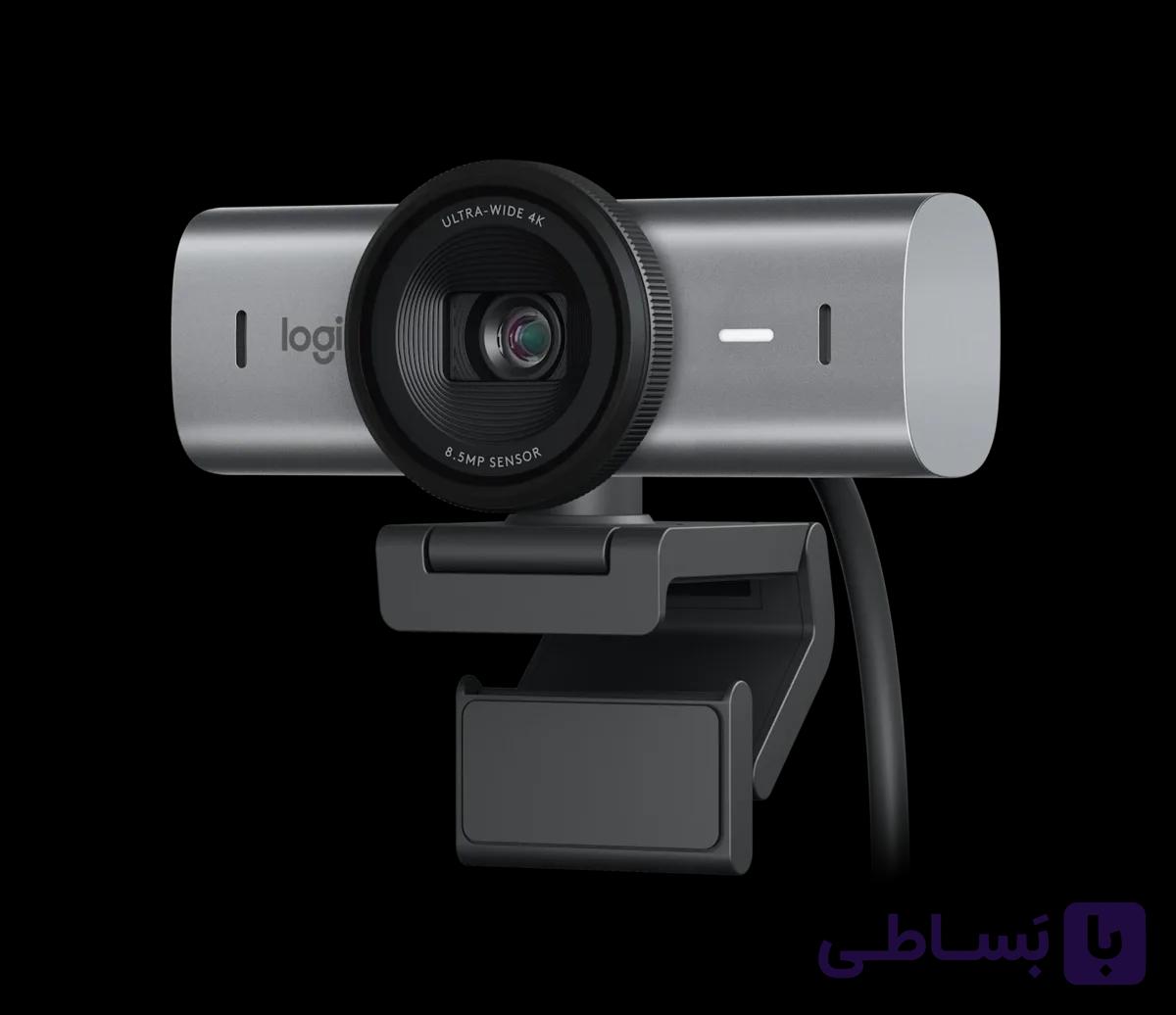 وب کم لاجتیک بریو Logitech MX Brio Ultra HD 4K – Graphite – جعبه باز — تصویر 1