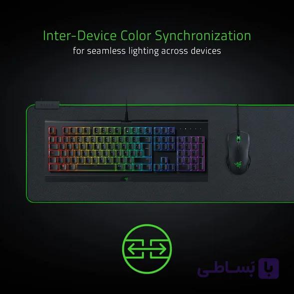 ریزر موس پد گیمینگ Razer Goliathus Extended Chroma Black — تصویر 1