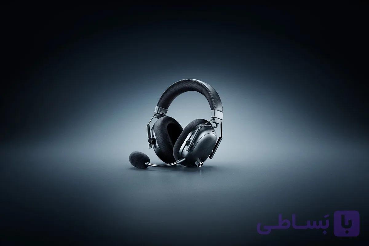 هدست گیمینگ بی‌سیم ریزر بلک شارک ورژن 3 پرو Razer BlackShark V3 Pro – سفید — تصویر 1