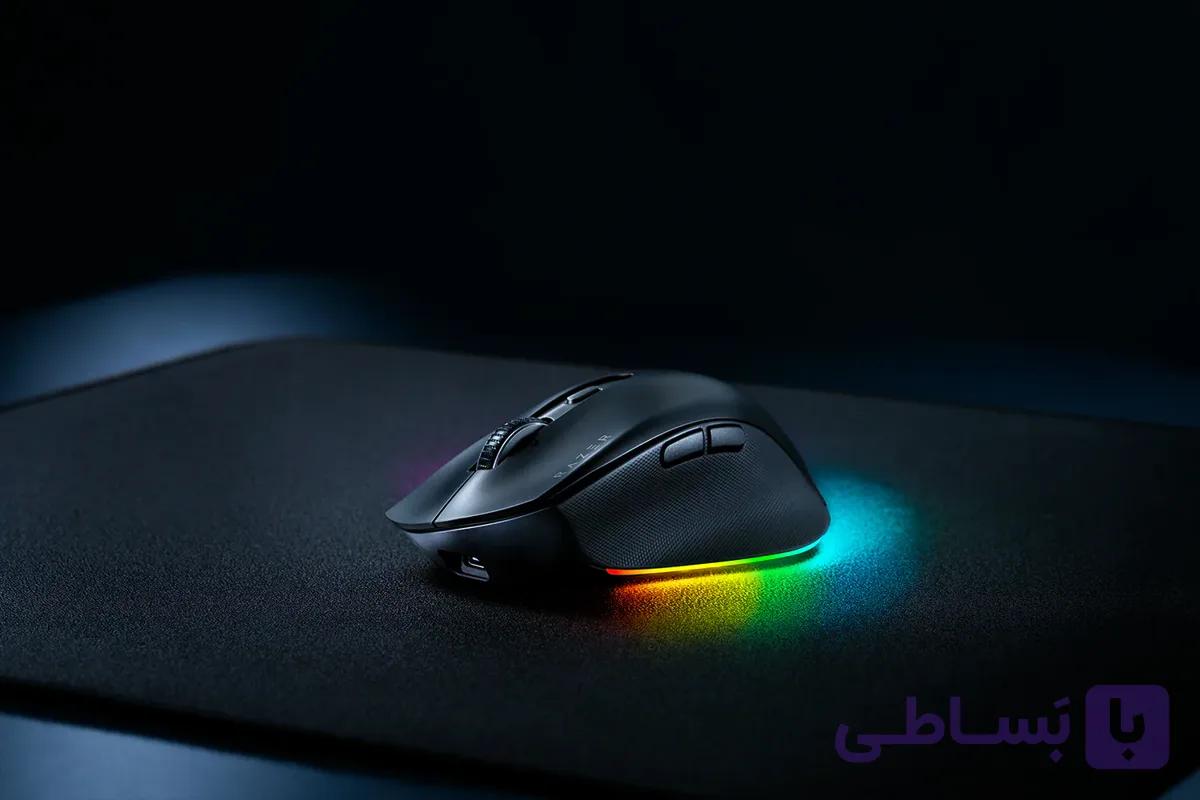 ماوس حرفه‌ای بی‌سیم Razer Pro Click V2 – طراحی ارگونومیک، عملکرد بی‌صدا — تصویر 1