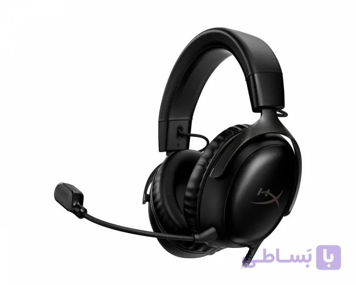 هدست گیمینگ سیمی HyperX Cloud III – مشکی — تصویر 1
