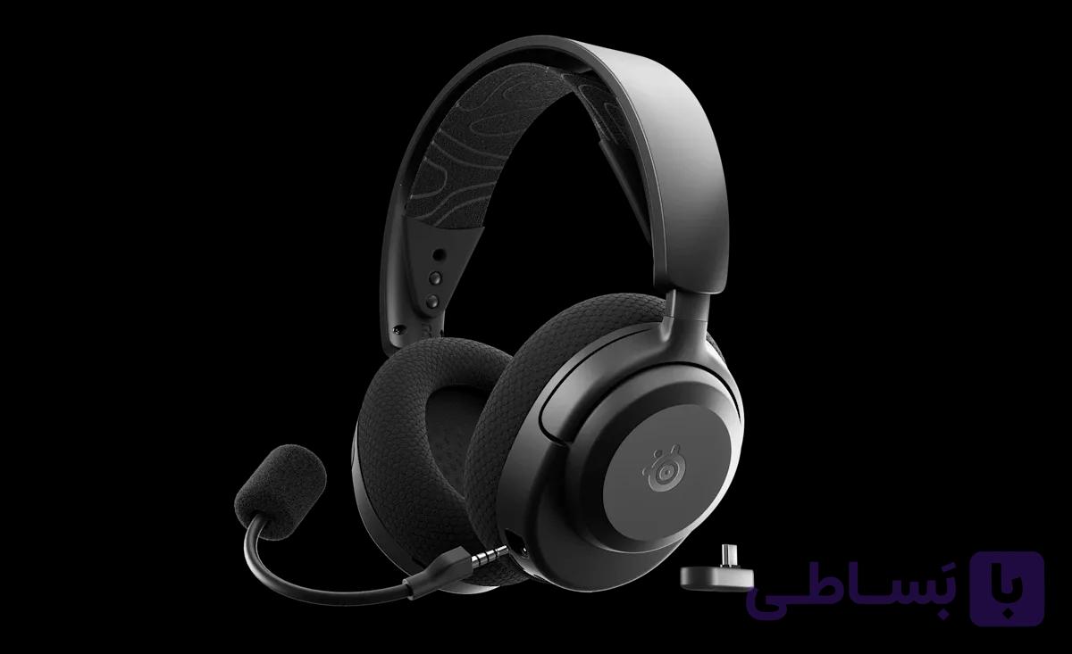 هدست گیمینگ Arctis Nova 3P Wireless for PlayStation Black — تصویر 1