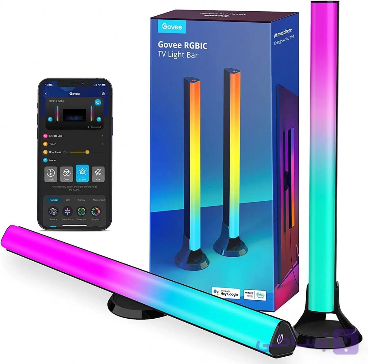 لایت بار  Govee RGBIC TV Light Bars برای تلویزیون — تصویر 1