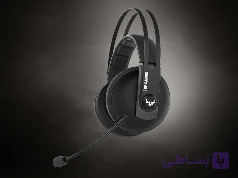 هدست گیمینگ ایسوس TUF Gaming H7 7.1 Gray — تصویر 1