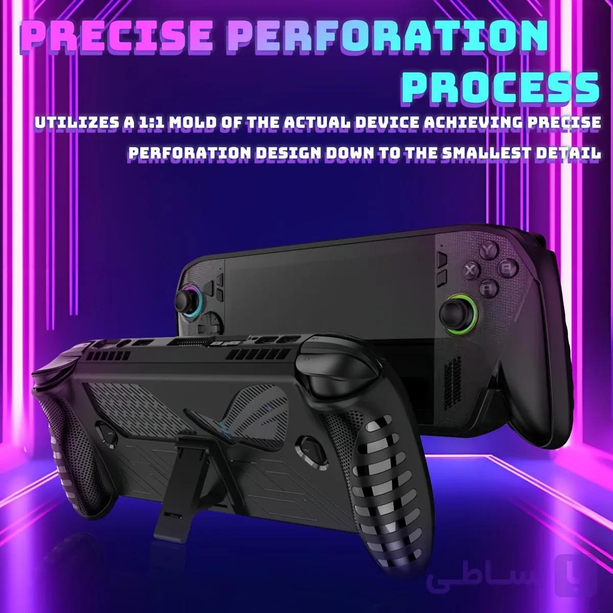 کاور محافظ TPU پایه دار مناسب ROG Xbox Ally /ROG Xbox Ally X – رنگ مشکی — تصویر 1