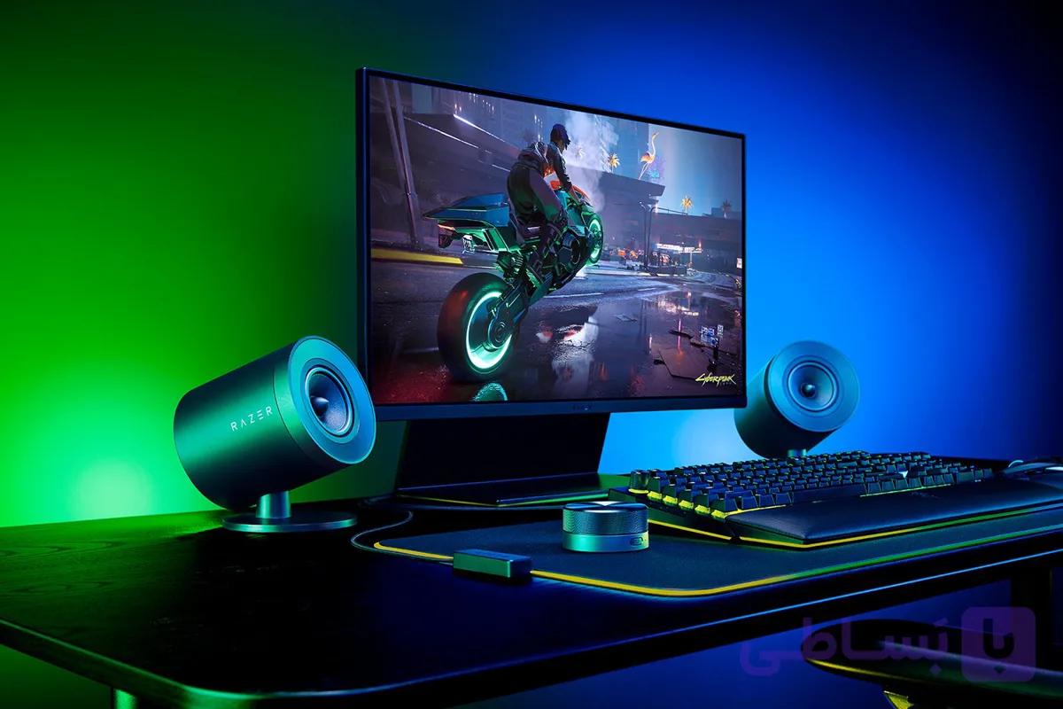 اسپکیر گیمینگ بی سیم RAZER NOMMO V2 PRO — تصویر 1