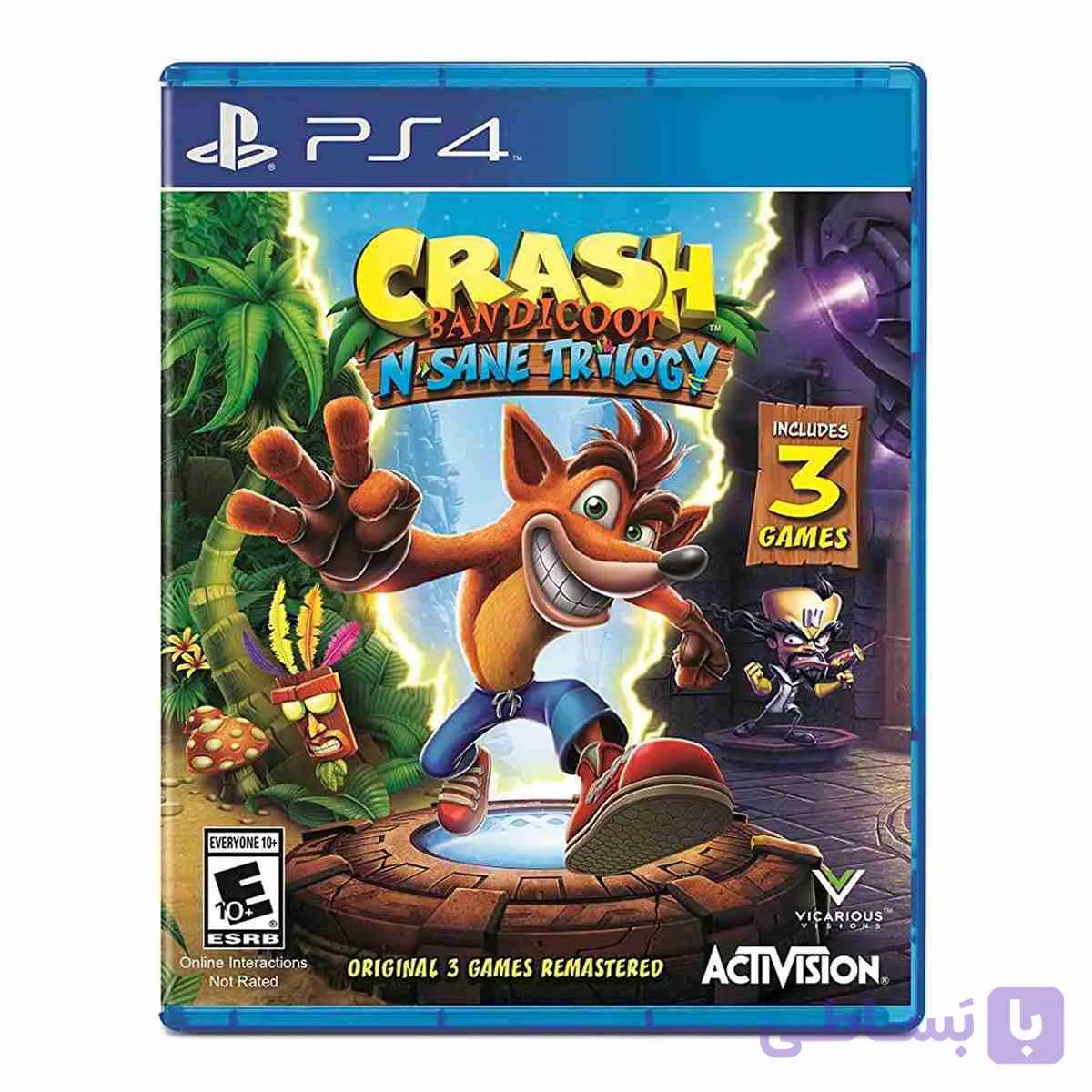 بازی Crash Bandicoot N. Sane Trilogy برای ps4 — تصویر 1
