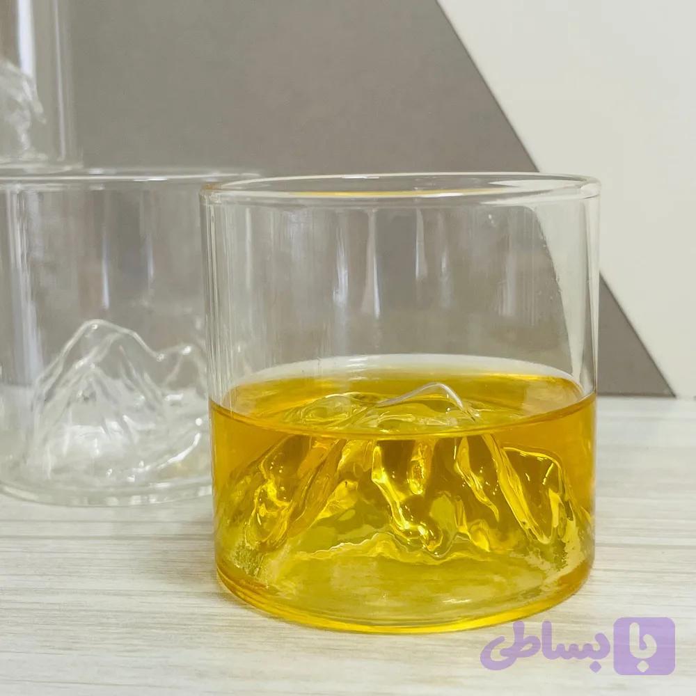 لیوان پیرکس کوه یخ 180 میل