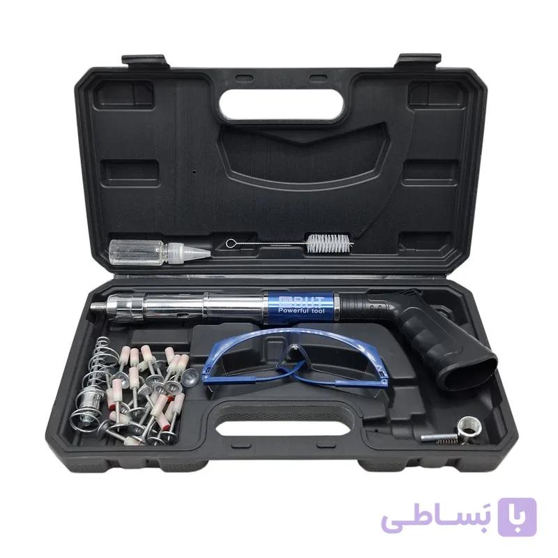 میخ کوب صنعتی بی یو تی مدل Powerful tool سایز 20- 50 میلی متر به همراه 20 عدد میخ چاشنی مجموعه 30 عددی